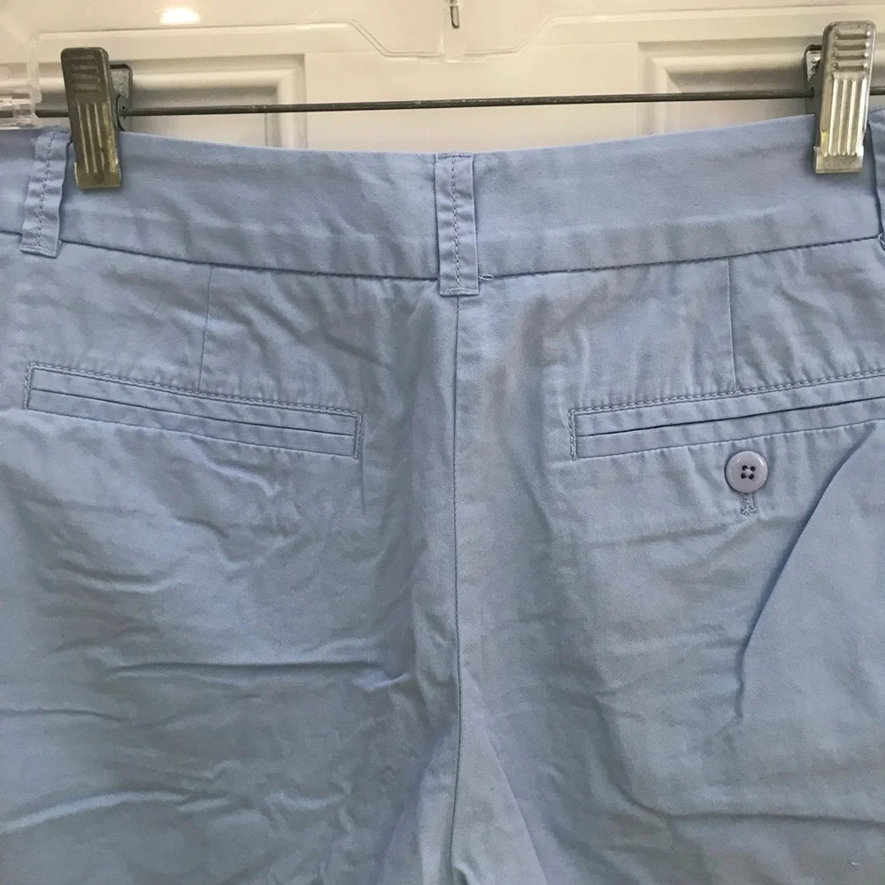 J. CREW Broken-in Twill Blue Chino SHORTS